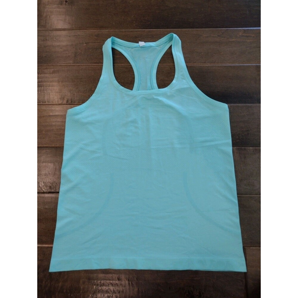LULULEMON Women's EEUC Swiftly Tech mint green racerback tank top - 10